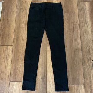 Joe’s Black Denim Mid Rise Skinny Black | Sz 29